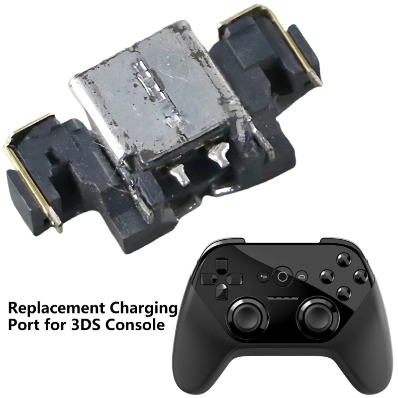 Professional Essential Repair Part Charging Port Multifunction Port Multifunction Port Replacement for 3DS Game