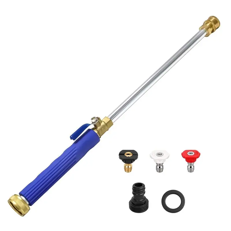 ABMR-For Power Washer Garden Hose Attachment- Upgraded Jet Nozzle Washer Wand High Pressure Hydro Tool