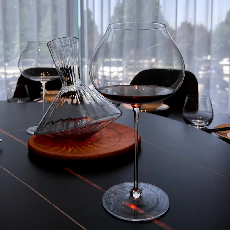 

Форма лука, ультратонкий светло-бордовый бокал для красного вина, европейский тюльпан ручной работы, белое вино, кристалл, как чашка для питья