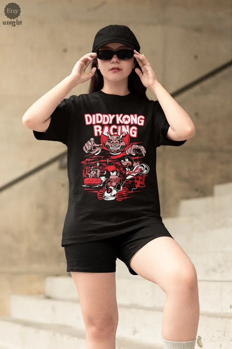 Unisex Retro Kart Adventure Tee - Animated Racing