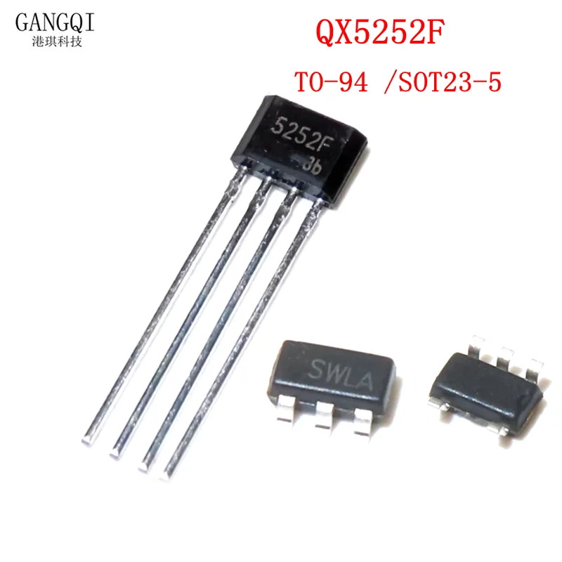 10PCS QX5252F QX5252 5252F TO-92-4 SOT23-5 LED Driver Chip New In Stock