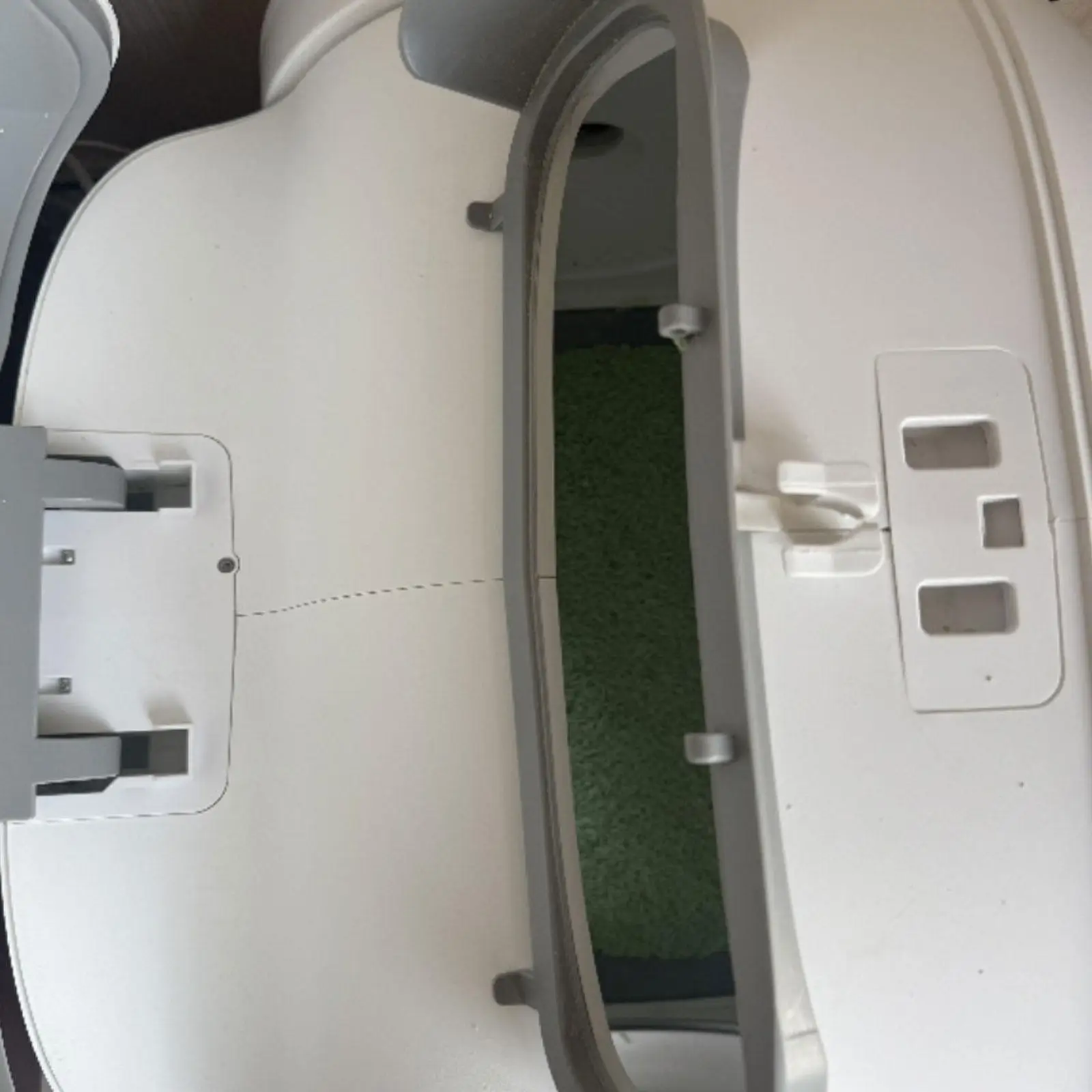 

Cat Litter Box Door Pet Supplies for Indoor Cats Kitten Compact Portable Parts for Automatic Cat Litter Box Cat Toilet Bin Cover