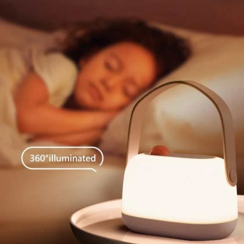 New Yeelight LED Babycaring Lamp Mate Dimmable Sleep Light Rechargeable Comfortable Portable LED Bedside Lamp