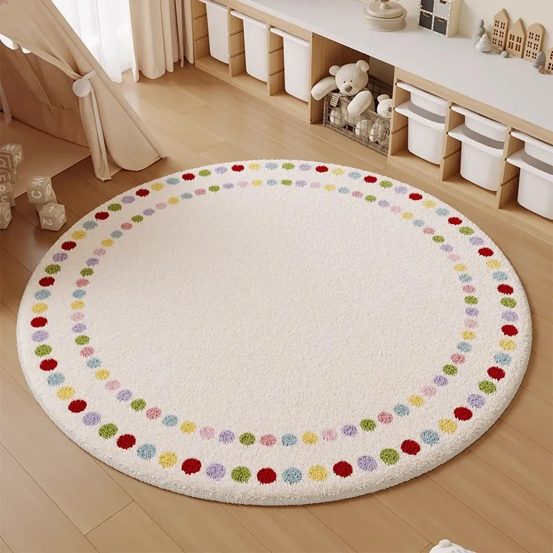 Modern Minimalist Living Room Carpet Round Art Bedroom Rug Large Area Soft Fashion Home Decoration Coffee Table Mats 러그 Alfombra