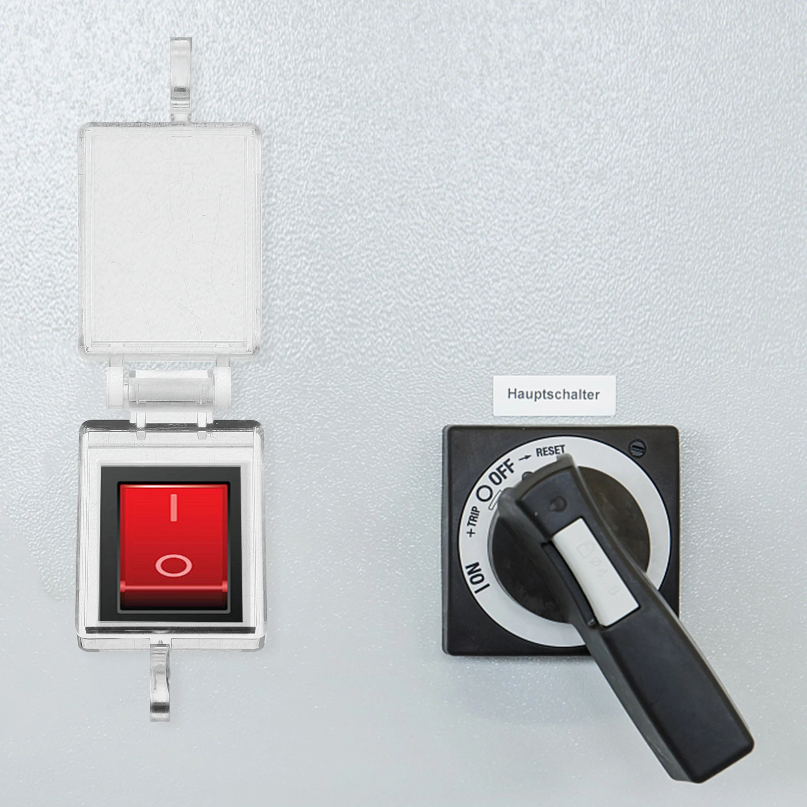 

Rocker Switch Button Cover Plastic Protective Shell Emergency Stop Button Protection Lid Guard Durable Easy Installation