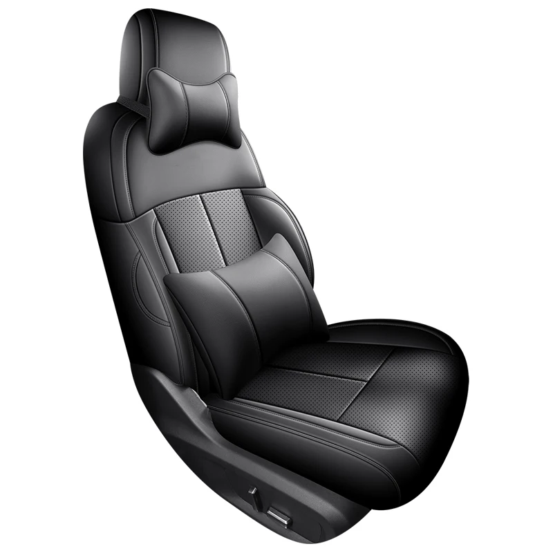 Luxury Nappa Leather Car Seat Covers for Toyota Prado 120 2004-2008
