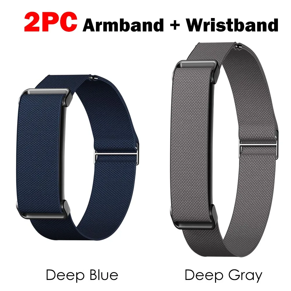 1–2 Stück Nylonband für Google Fitbit Air Strap Biceps Strap Fitness Tracker Ersatzband, verstellbar für Google Fitbit Air Band