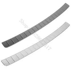 For Volvo V60 CC 2020 2021~2025 Car Accessories Rear Bumper Protector Sill Trunk Tread Plate Trim car bumper pads