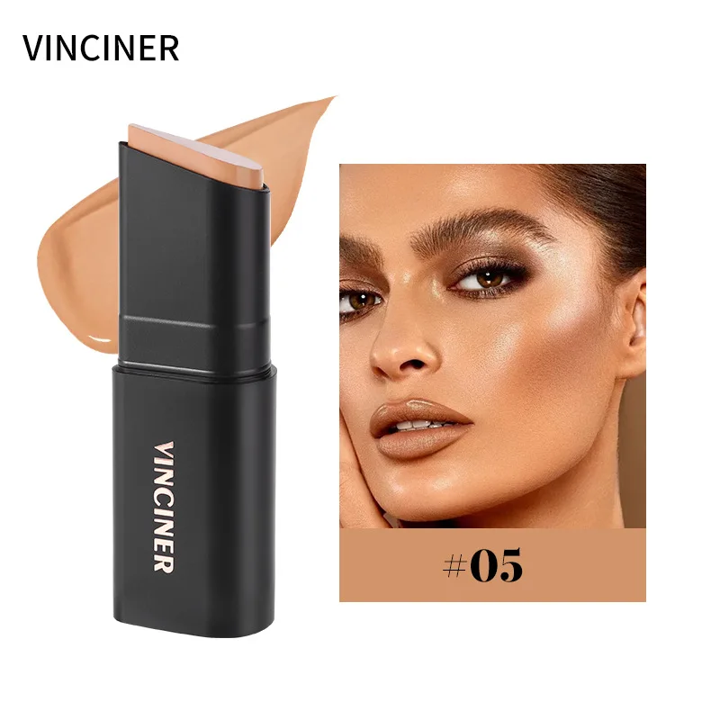 Borrador facial, lápiz corrector de base, Corrector de ojeras de larga duración, correctores de contorno, maquillaje cosmético sin marcas
