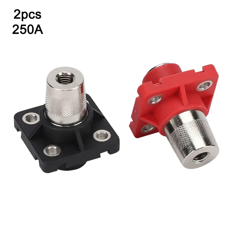 2PCS 250A DC1000V High Current Energy Storage Battery Conical Copper Terminal Connector Electrical Equipment Supplies