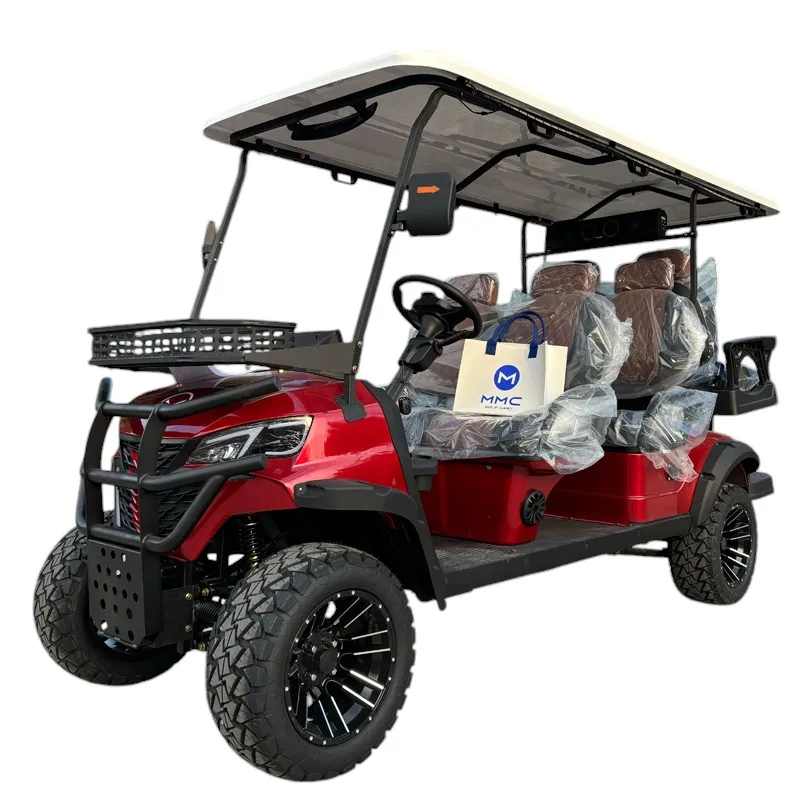 High Quality Electric Golf Car Vehicle with 60V 72V Lithium Battery 2/4/6 Seats Golf Carts with 7500w 5000w