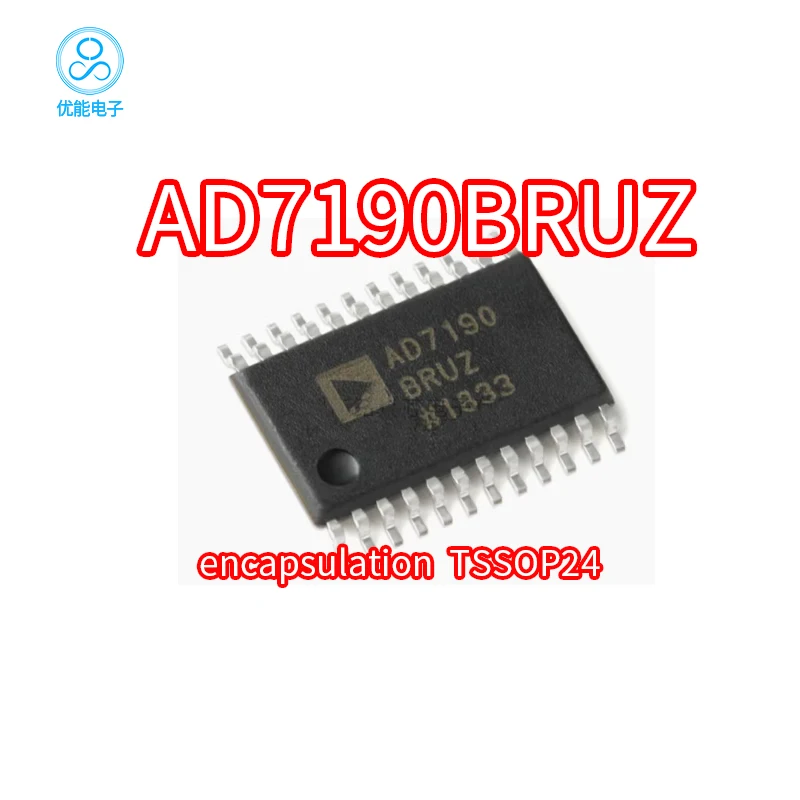 

AD7190BRUZ AD7190BRU AD7190 TSSOP-24 analog-to-digital converter chip spot mount