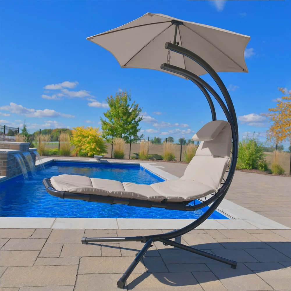 

Hanging Helicopter Sun Lounger Chair Dream Chair Swing Hammock Sun Seat Canopy Relaxer