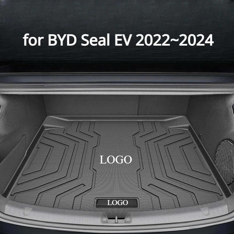 Tailored Boot Liner Tray for BYD Seal Atto 4 EV 2023-2024 Car Rear Trunk Cargo Mat Sheet Carpet Mud Protector Waterproof