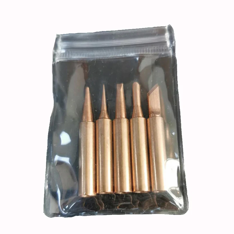 Soldering Solder Iron Tips Tip 900M T for Hakko 933.376.907.913.951 898D 852D 852D Soldering Rework Station 10PCS SET