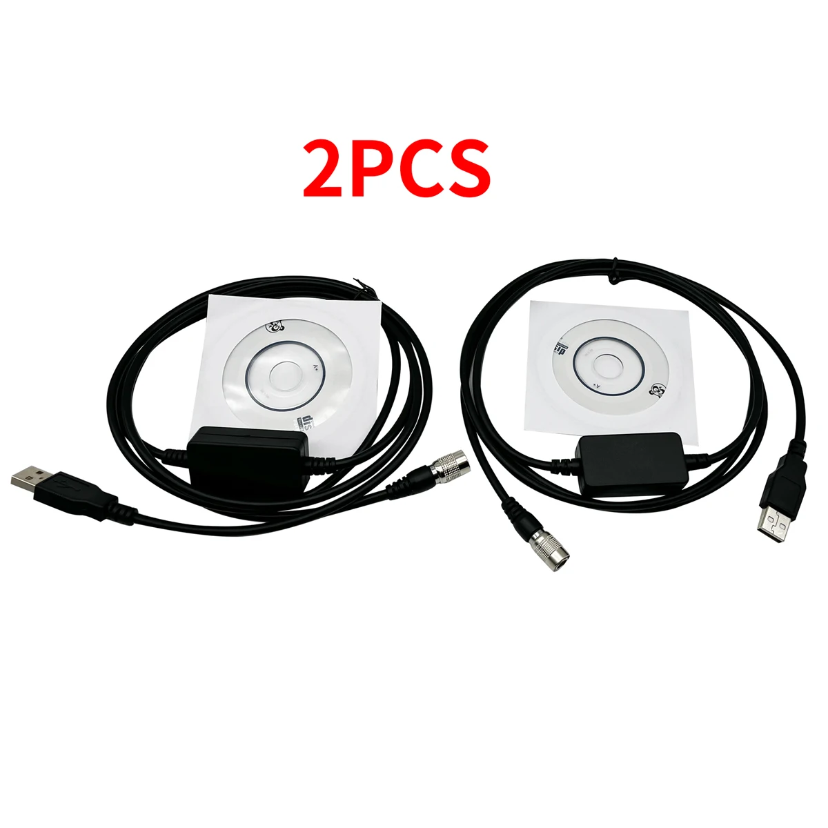 

2pcs Brand NEW for sok USB Data Download Cable for sok total stations 6-Pin USB date cable Compatible win8 / win7 / win10