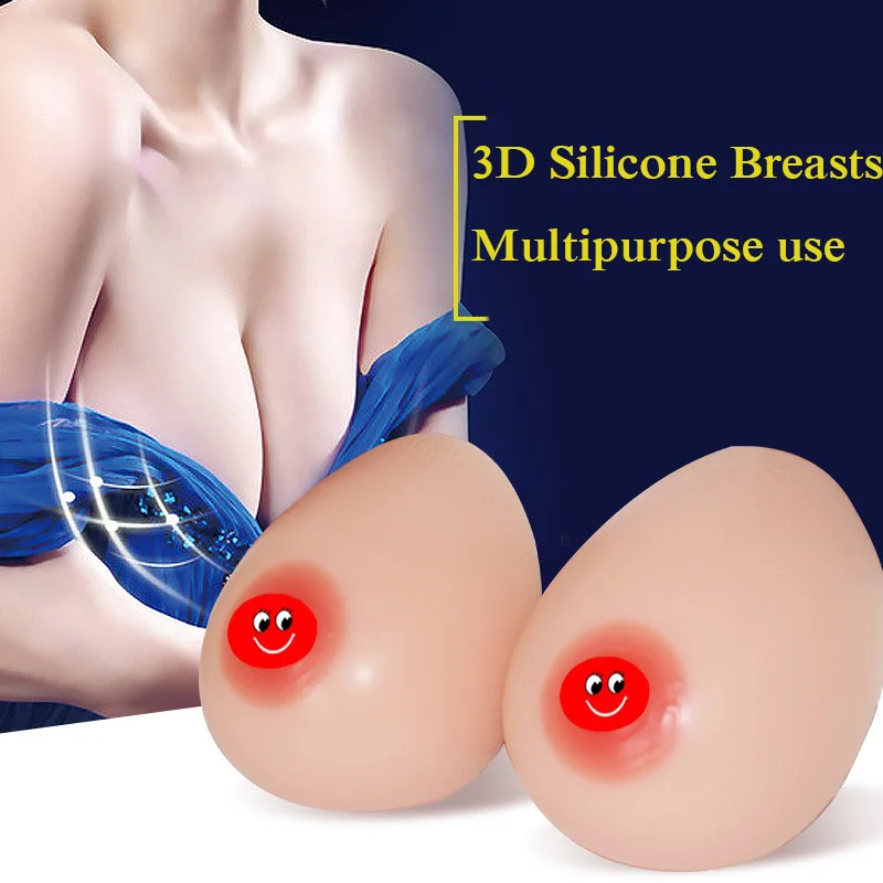 

3D Simulation False Breast Artificial Silicone For Shemale Transgender Drag Queen Cosplay Transvestite Anime Dkimakura pillow