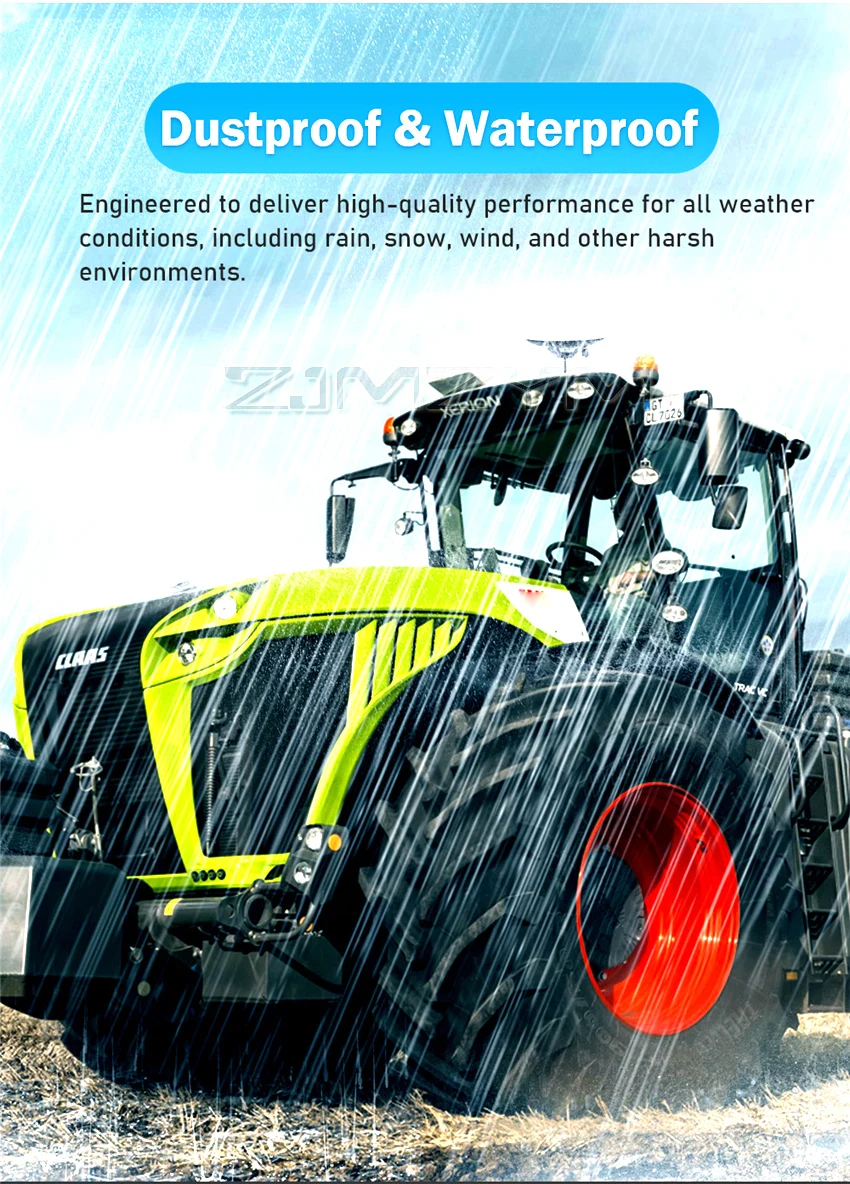 7/9 Zoll Landwirtschaftliches Traktor-Navigationssystem mit integriertem automatischem GPS für Traktorsprüher zum Sprühen auf dem Bauernhof – Detail 5