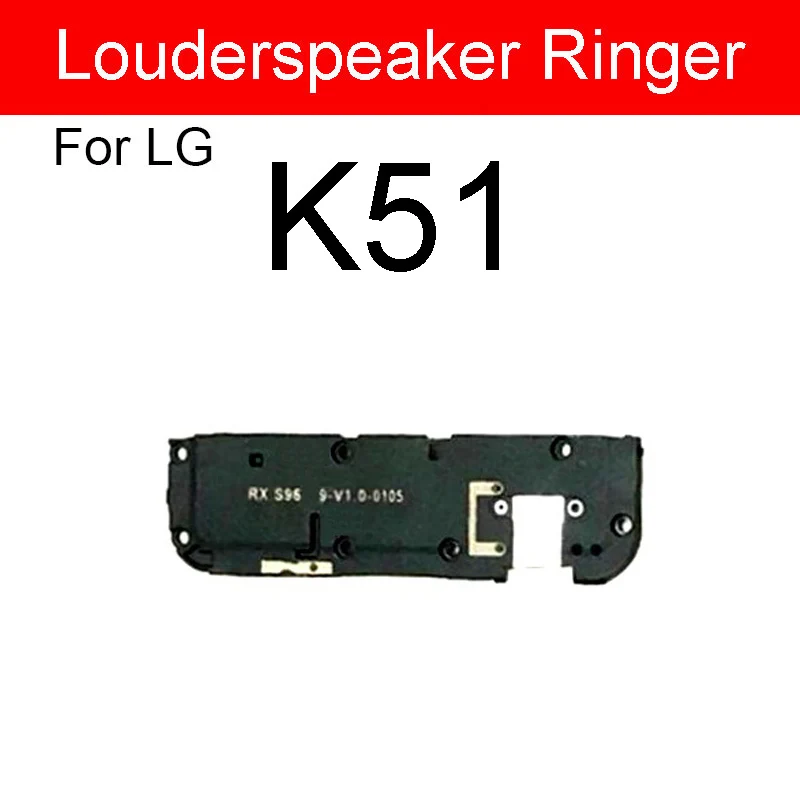 Campainha de som de alto-falante para LG K200 K61 K62 K52 K51 K42 K22 K50S K51S K41S Alto-falante Som Ringer Peças de reposição