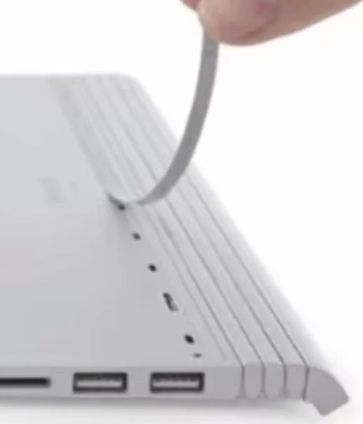 2 Pieces Rubber Strip For Surface Book Rubber Feet Replacement
