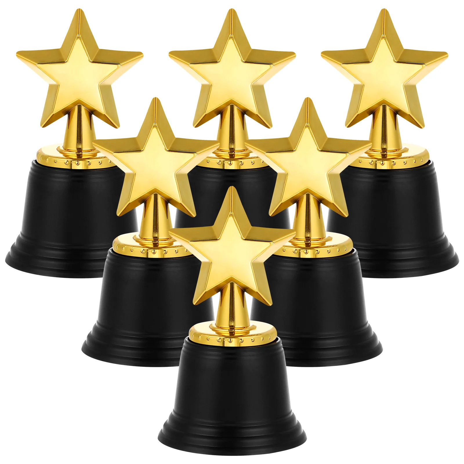 6 Pcs Winner Trophies Award Trophy Gift Toy Competition Cup for Kids Personal Mini