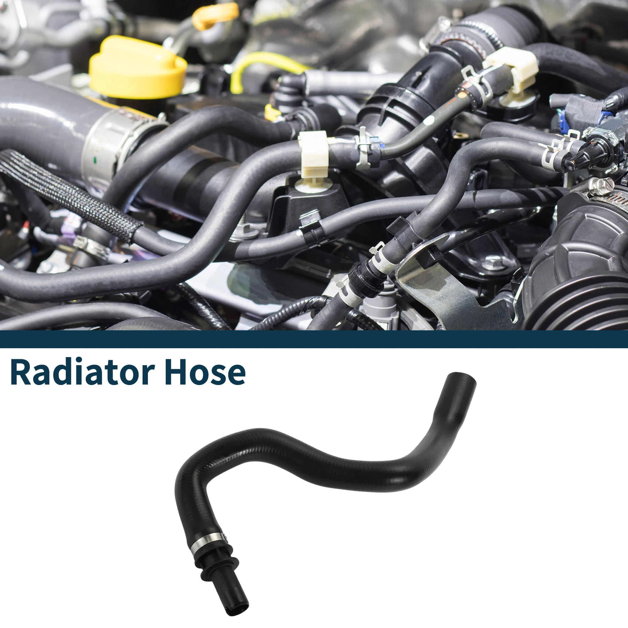 

X Autohaux шланг радиатора, шланг обогревателя для Volvo S60 2011-2016, No 30774512, резиновая трубка охлаждающей жидкости, черный, 1 шт.