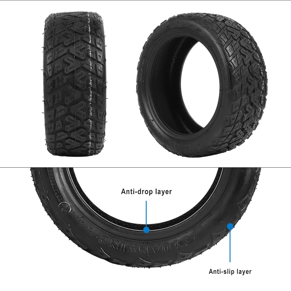For Smooth And Quiet Ride 24.5 9.3 Cm 9.65 3.66 In 85 65-6.5 Tubeless Tire Deep for tread Pattern Water Drainage Design