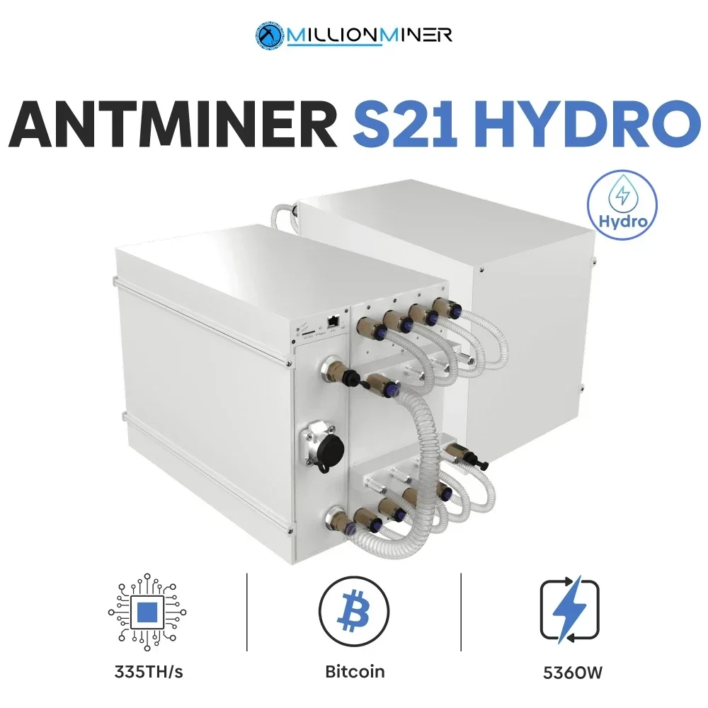 BUY 2 GET 1 FREE NEWBitmain Antminer S21 Hyd (335Th)