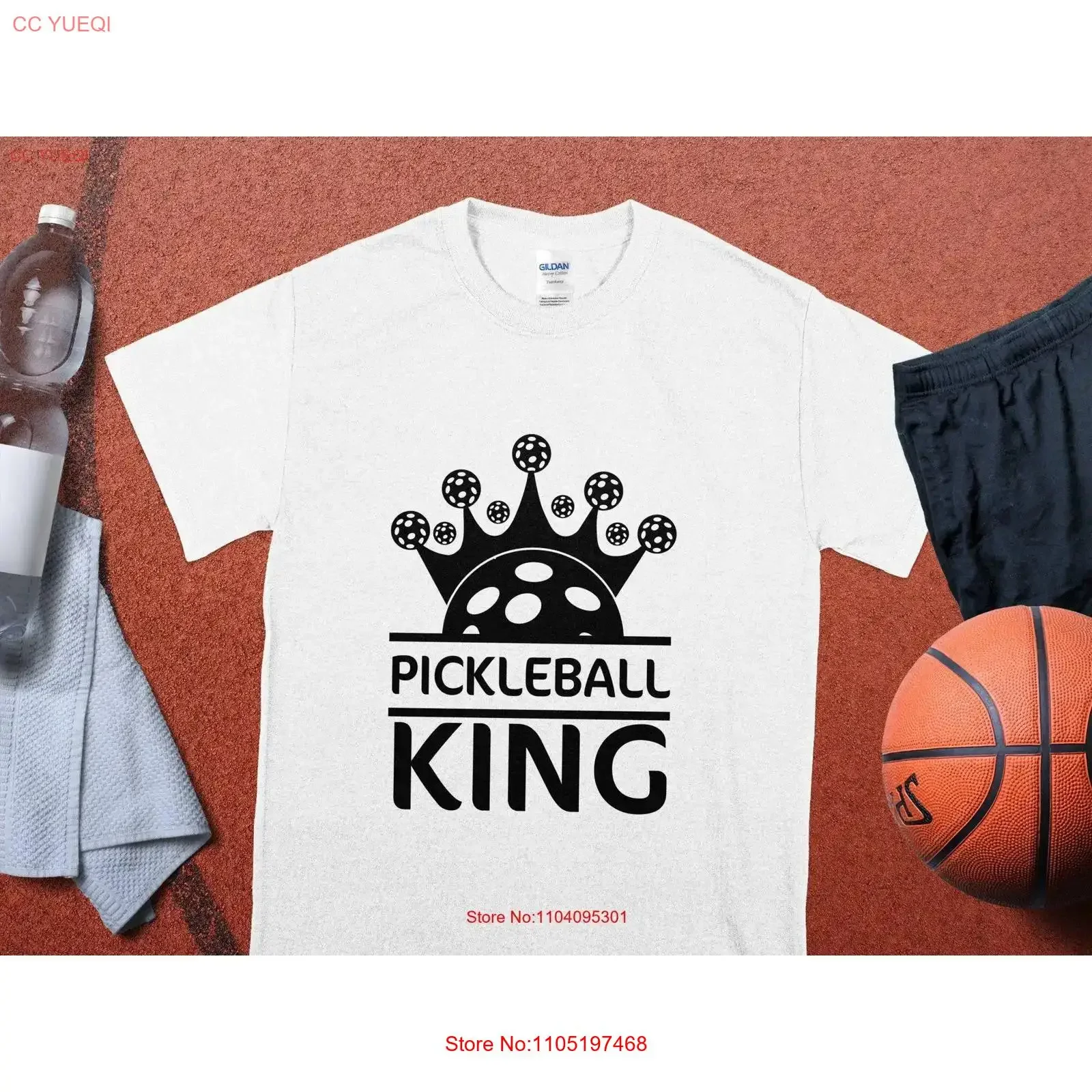 Pickleball King T Shirt Dad Funny Fan For Player Fathers Day vintage Washed Casual graphic streetwear Comfortable Stretched