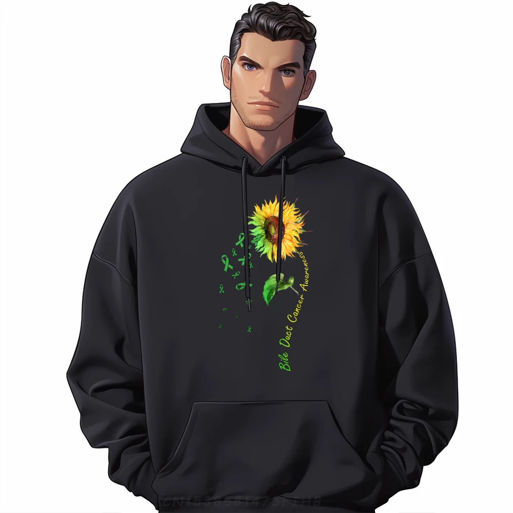 

Awareness Sunflower Cute Printed Long Sleeve Group Hoodies O-Neck Mans Normal Sweatshirt Street Wear Clothes
