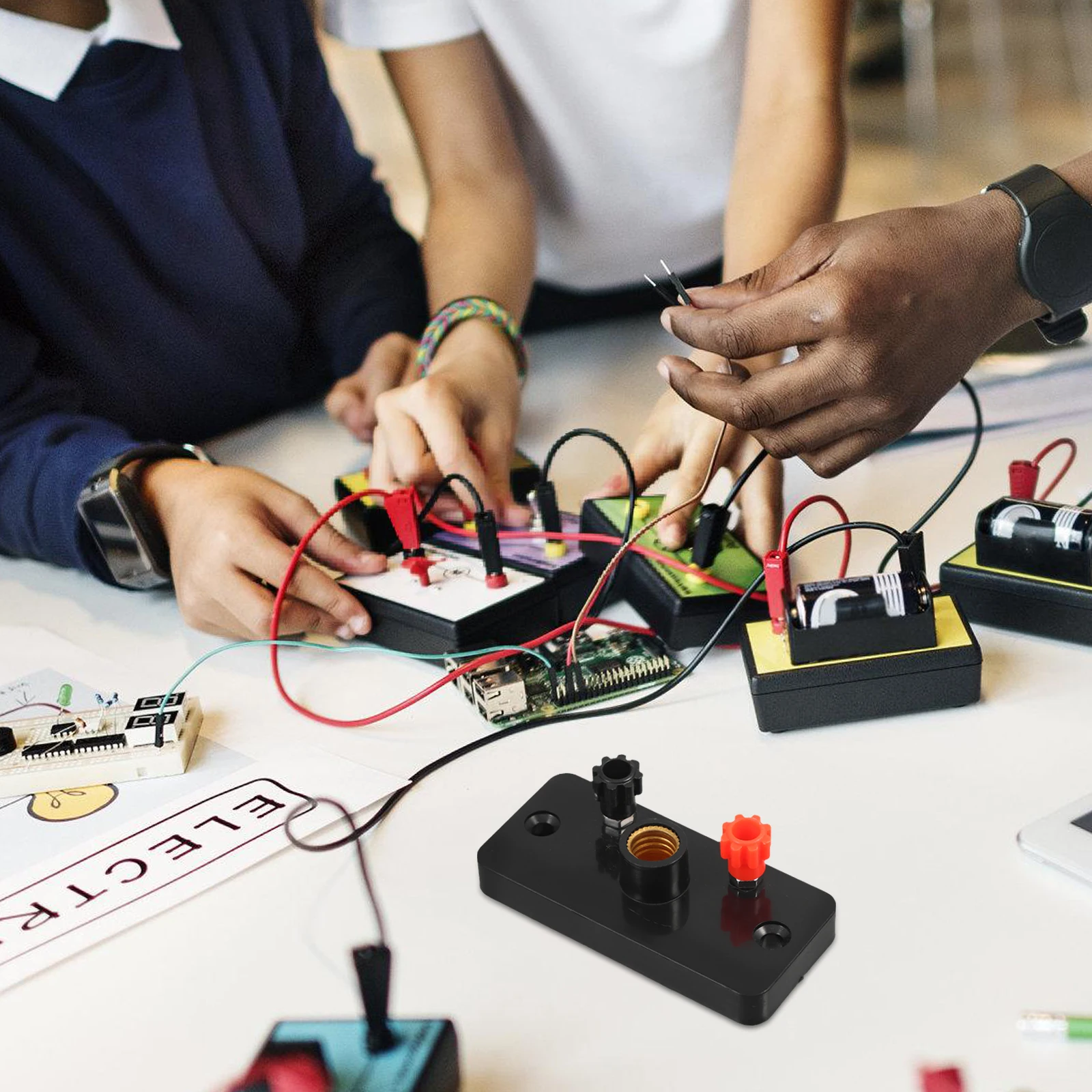 6 pçs parafuso suporte da lâmpada base soquete de luz montagem cobre física experimento eletricidade ensino
