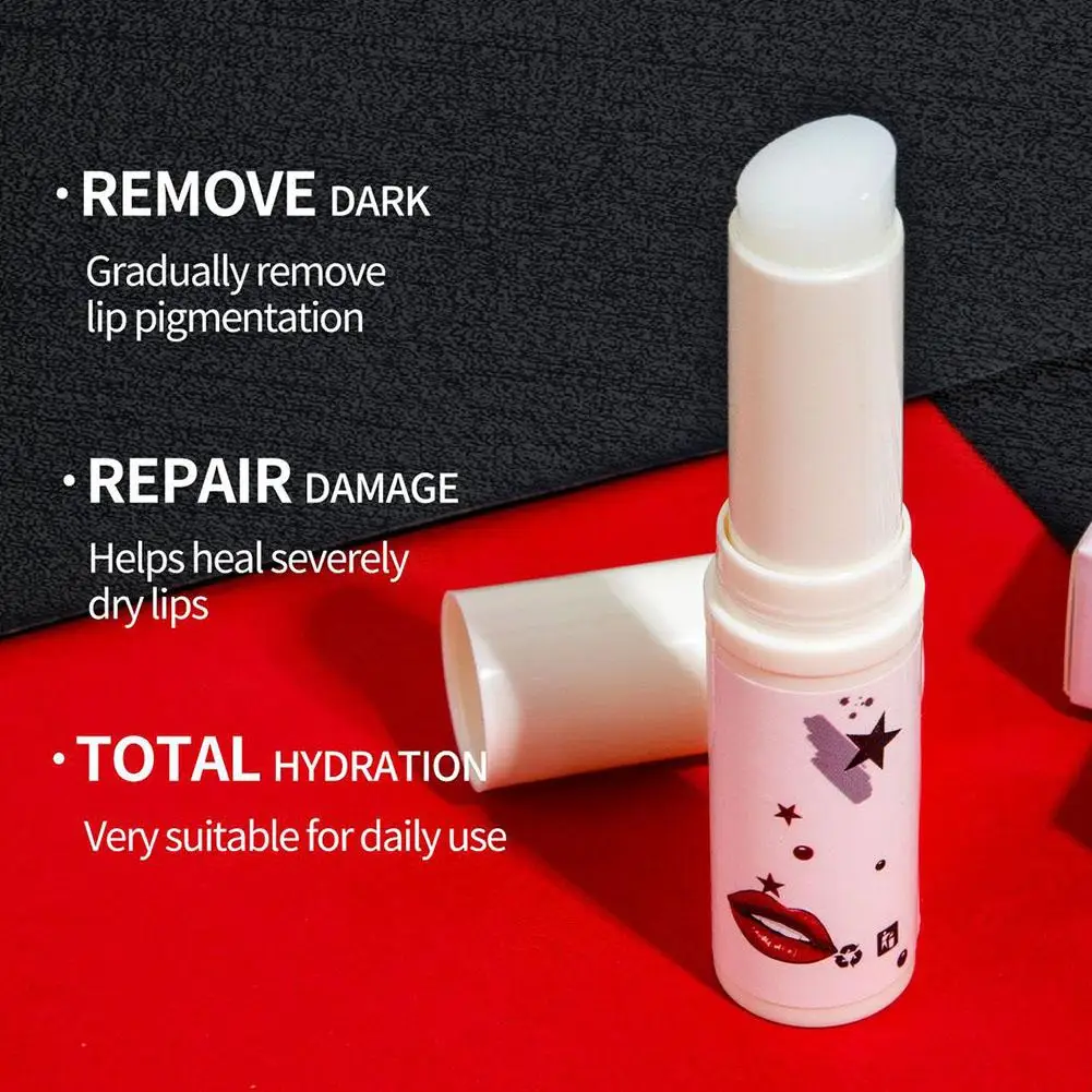 Lighten Repair Dark Lips Balm Reduce Pigment Moisturizing Exfoliate Hydrating Lip Treatment Daily Care Makeup