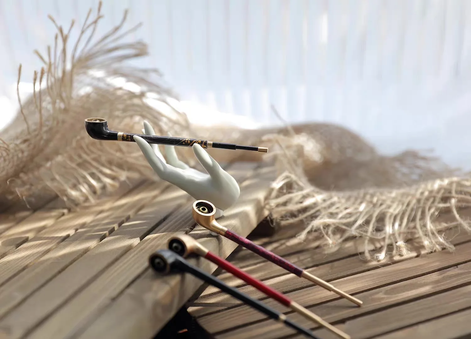 1/3 BJD タバコ中国風の短柄おじさん人形大きな女の子の写真の小道具