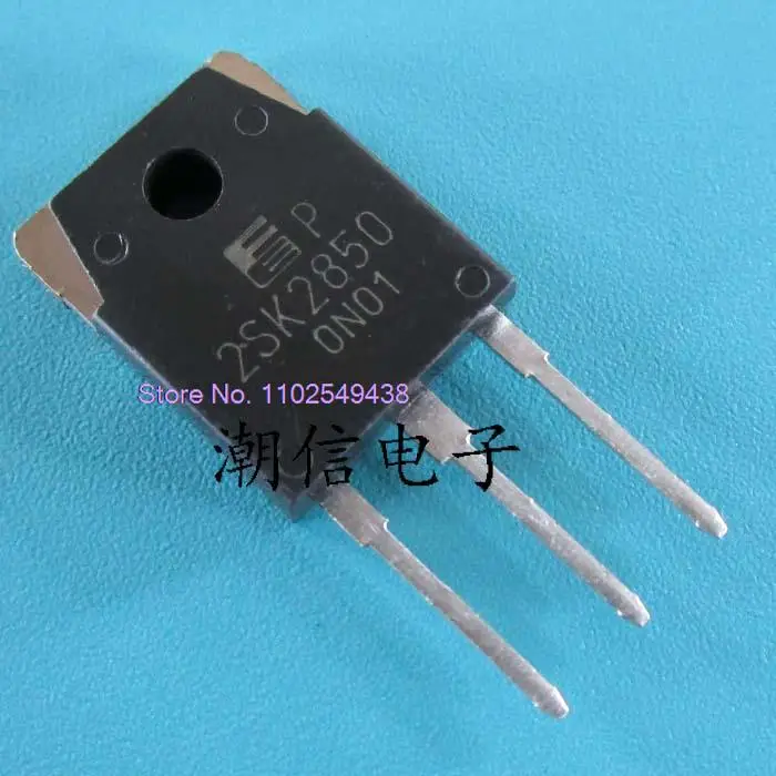 

10PCS/LOT 2SK2850 6A 900V 125W in stock