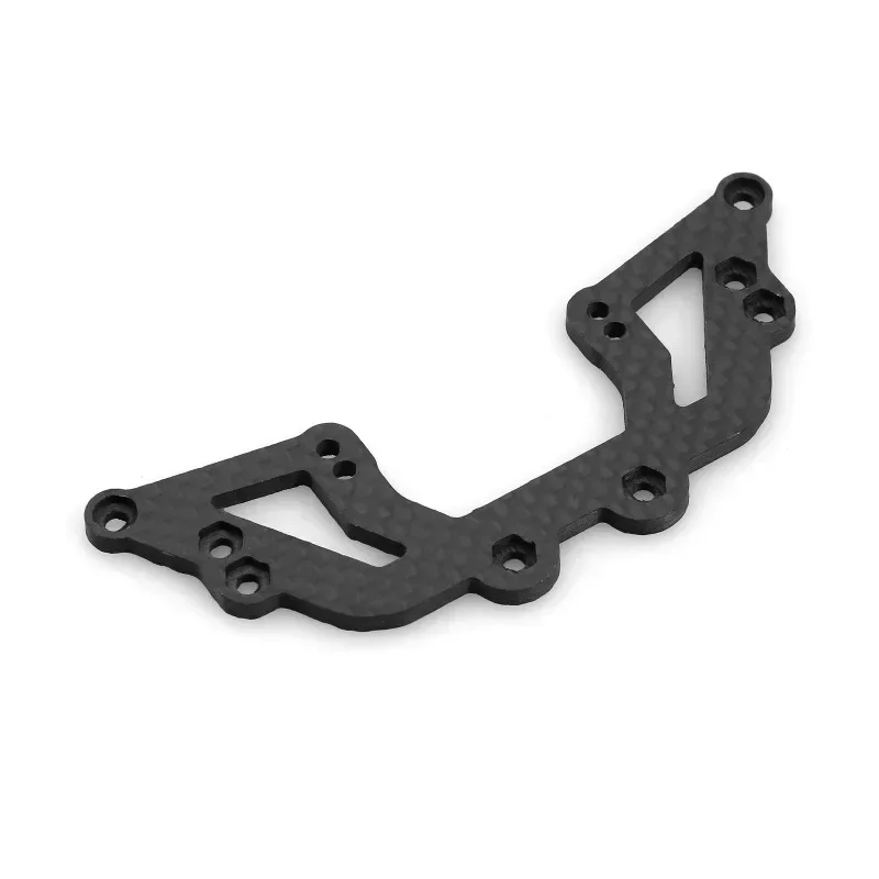 Soporte de montaje de dirección de placa de segundo piso de fibra de carbono LY29 para Tamiya XV01 1/10 RC, piezas de mejora de coche, accesorios