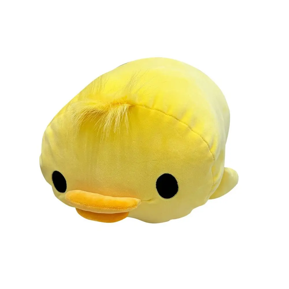 

Ins Spiky Hair Lying Duck Plush Doll PP Cotton Funny Yellow Duck Plush Toy Fluffy Quiff Duck Stuffed Animal Toy Kids Gifts