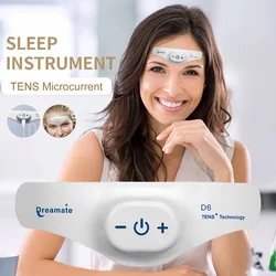 Dispositivo para dormir inteligente eléctrico TENS, masaje para la cabeza, ayuda a los pacientes con el insomnio con sueño asistido por pulso de baja frecuencia