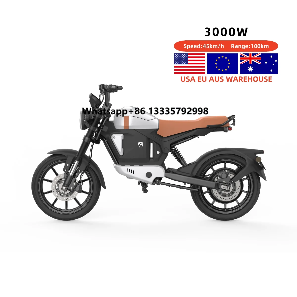 

Electric Road Bike 2500w Range Electric Motorcycle 48ah 3kw off Road Motorcycles Eec Sport Electric Dirt Bike for Adults 2.5KW