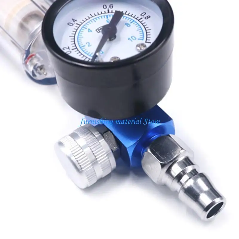 

Y5GD Air Pressure Regulator Paint Air Pressure Regulator Pressure Gauge Metal & Plastic Made for Industrial Used
