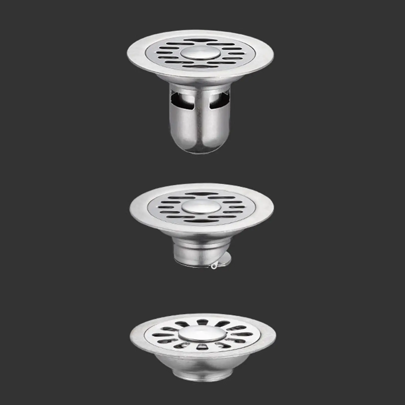Floor Drainer Pool Main Drain Anti Backflow Backflow Preventer 12cm Shower
