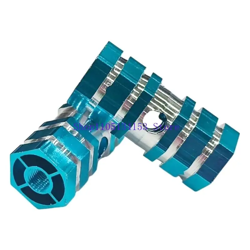 kl23 High Strength Aluminum Mountain Bike Pedals Easy To Install No Tools Needed 2pcs