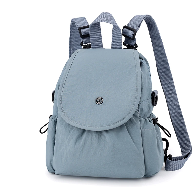 

New Waterproof Nylon Women Small Backpacks Fashion School Bag for Teenage Girls High Quality Commute Shoulder Travel Back Pack