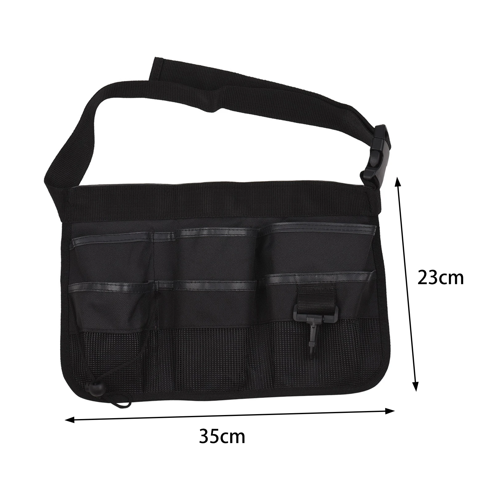 Nurse Fanny Pack Gears Pocket Polyester Gardening Tool Waist Bag Construction Worker Multi Compartment Nurse Pouch Waist Bag