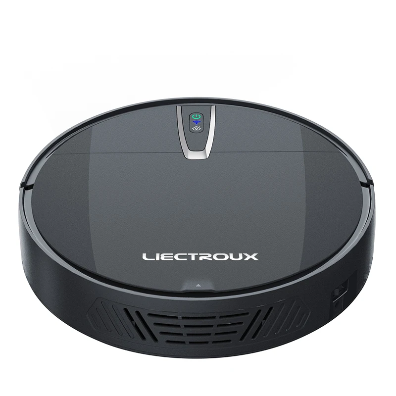 LIECTROUX V3S PRO Robot Vacuum Cleaner and Wet Mop Combo,Smart Mapping,WiFi App,4KPa Suction,Brushless Motor,,Ideal for Pet Hair