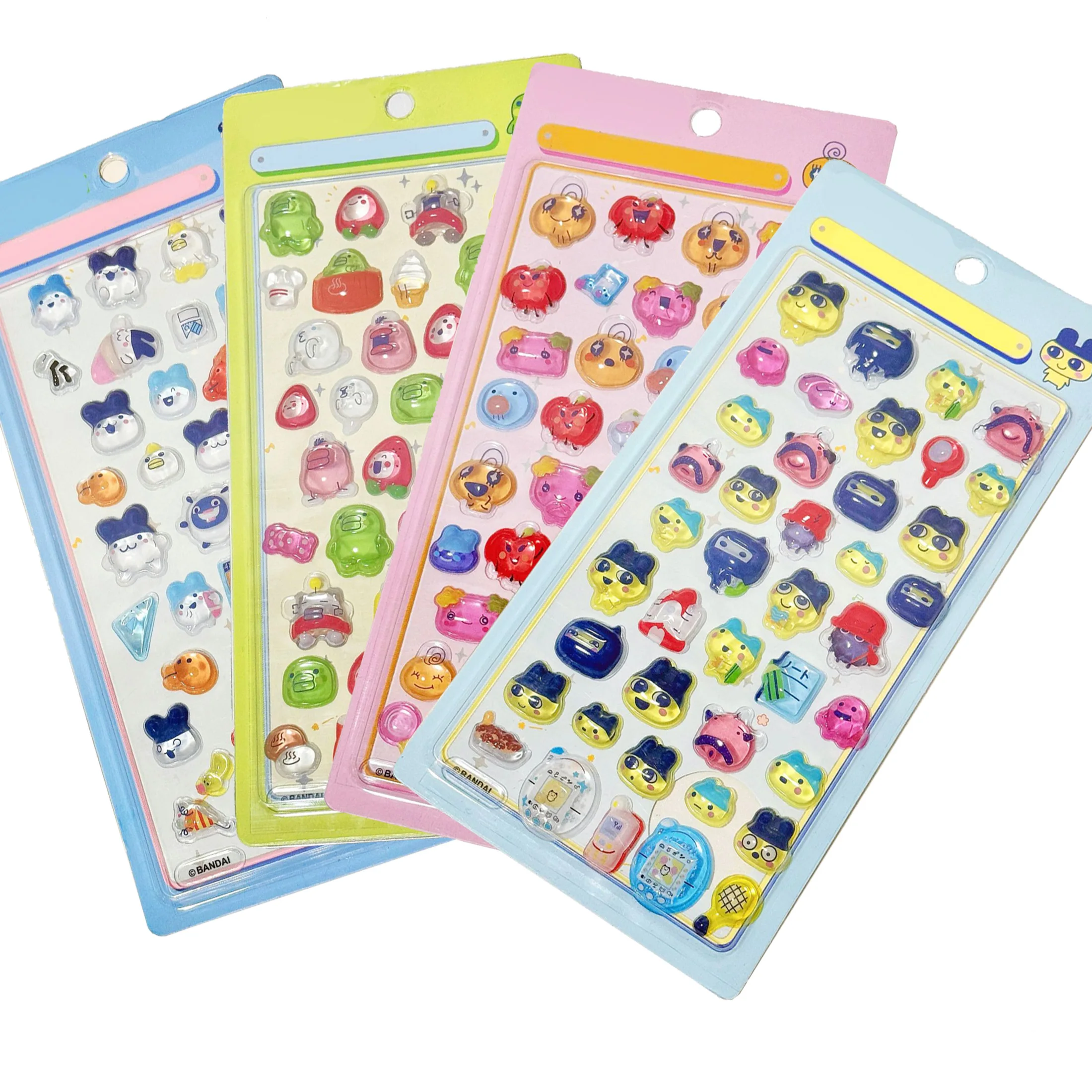 

Наклейки Kawaii 3D Relief Tamagotchi — прозрачные наклейки, идеально подходят для чехла для телефона, камеры, журнала, поделок и подарков для друзей