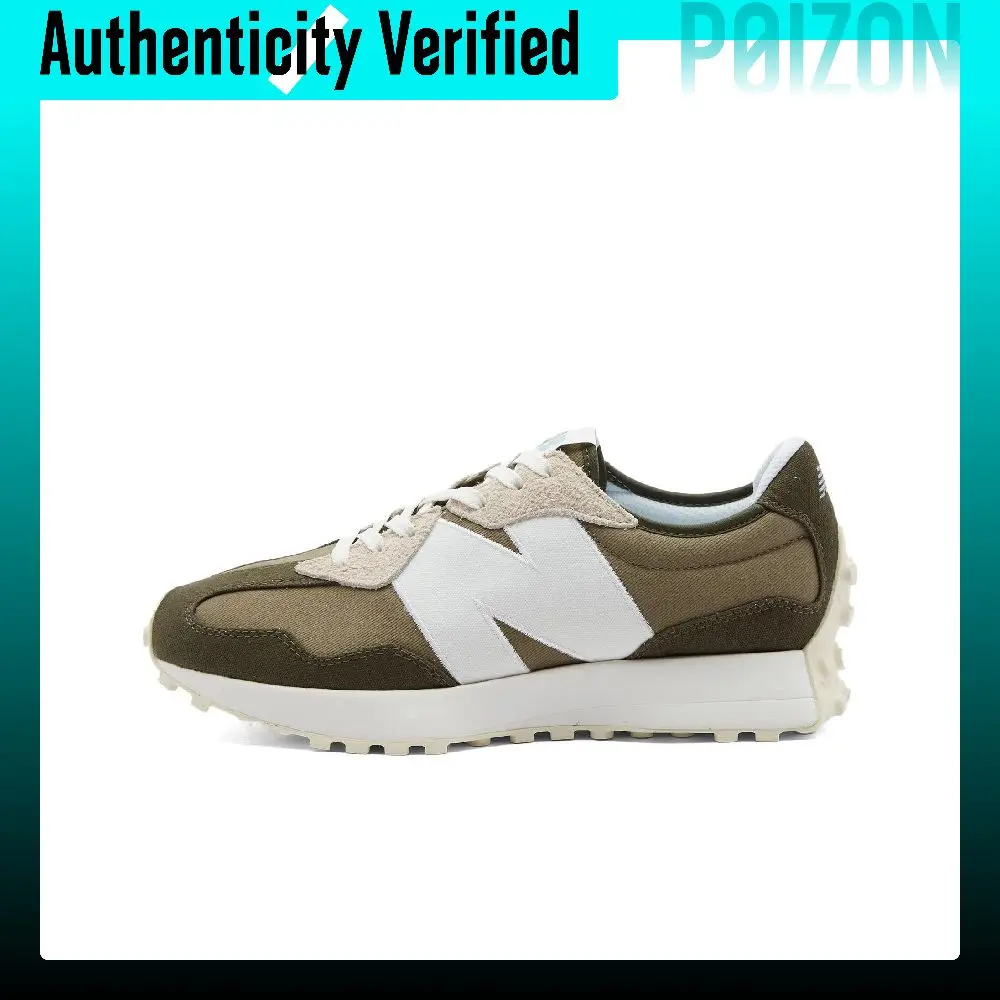New Balance NB 327 Mesh Low top Running Shoes Unisex Olive MS327DC