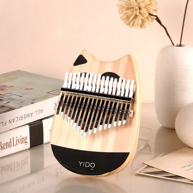 Small Wood Child Finger Piano Kalimba 17 Key Japanese Portable Music Instruments Kalimba 21 Key Calimba Keyboard Instruments