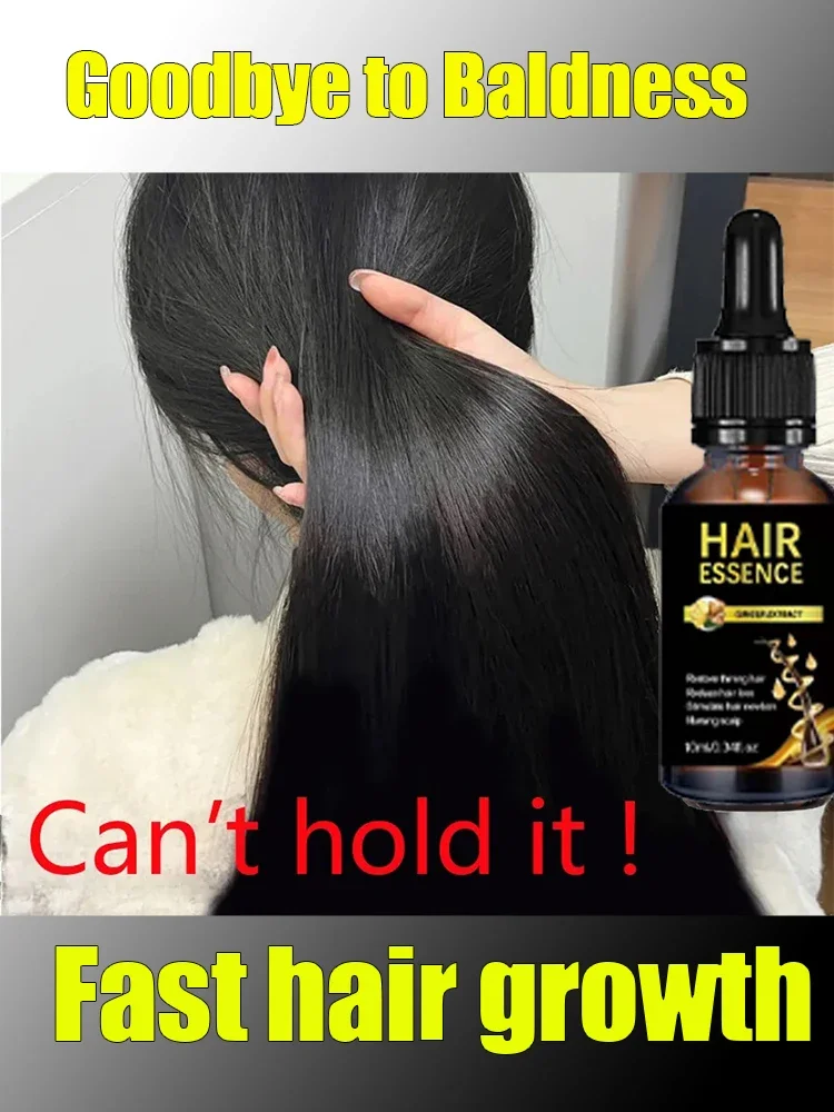 

Hair Growth Oil for Man Women Ginger Anti Hair Loss Fast Regrowth Thicken Oils Scalp Treatment Hair Care Products