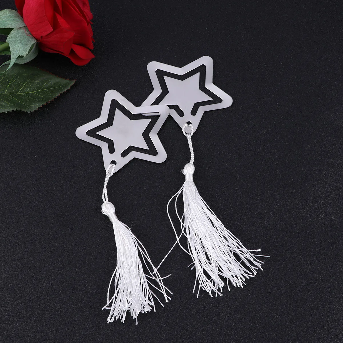 

10 Pcs Gifts Bookmark Graduation Page Markers for Metal Bookmarks Silver Student