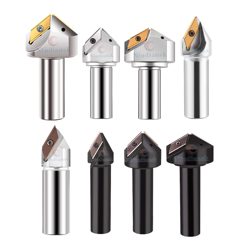 ECC31005R-30/45/60 Large Blade Chamfering Shank Lathe Tool XCET310404-45 Blade Disposable Long Edge Chamfering Knife 30° 45° 60°